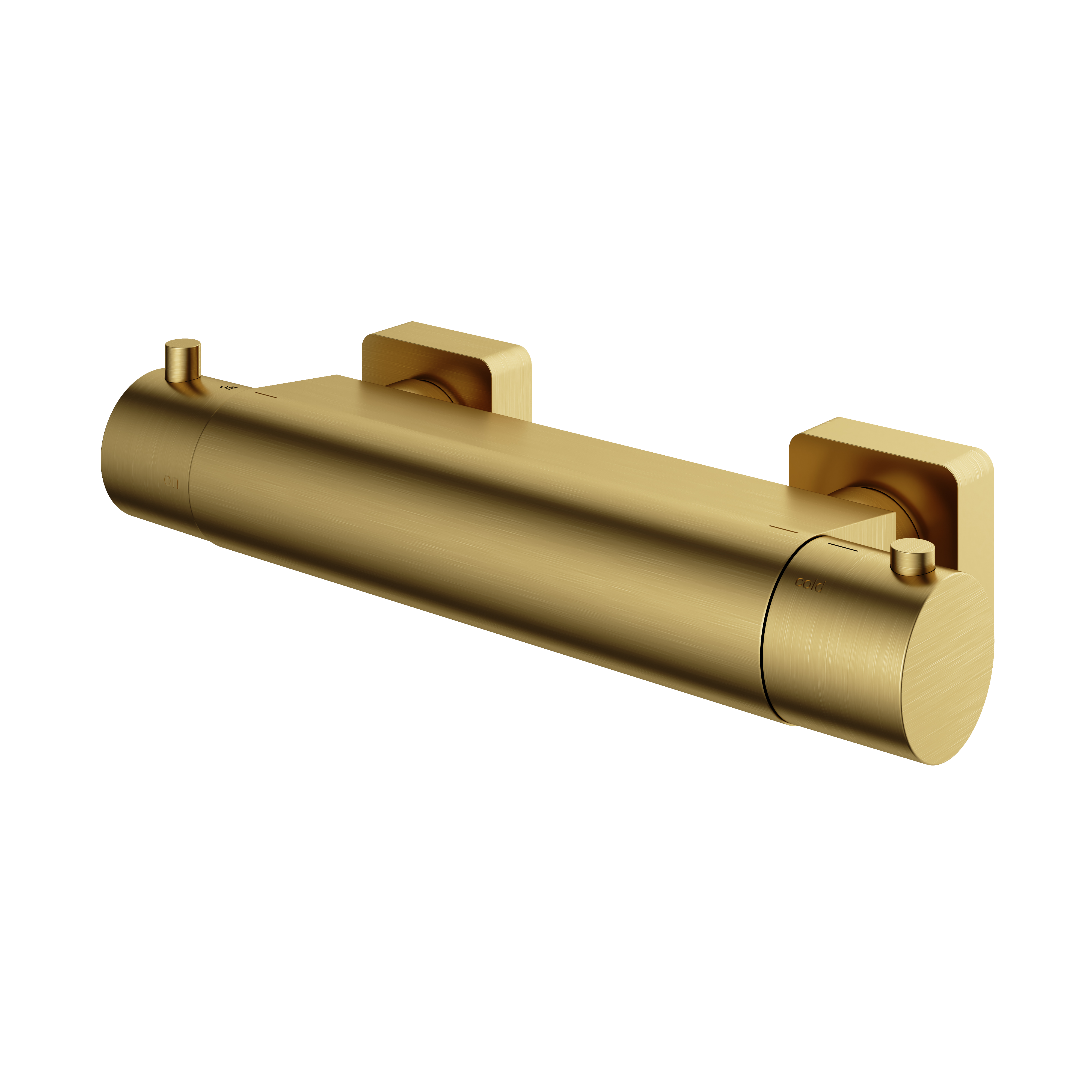 Thermostatische douchemengkraan Gal GL008 — Geborsteld messing PVD
