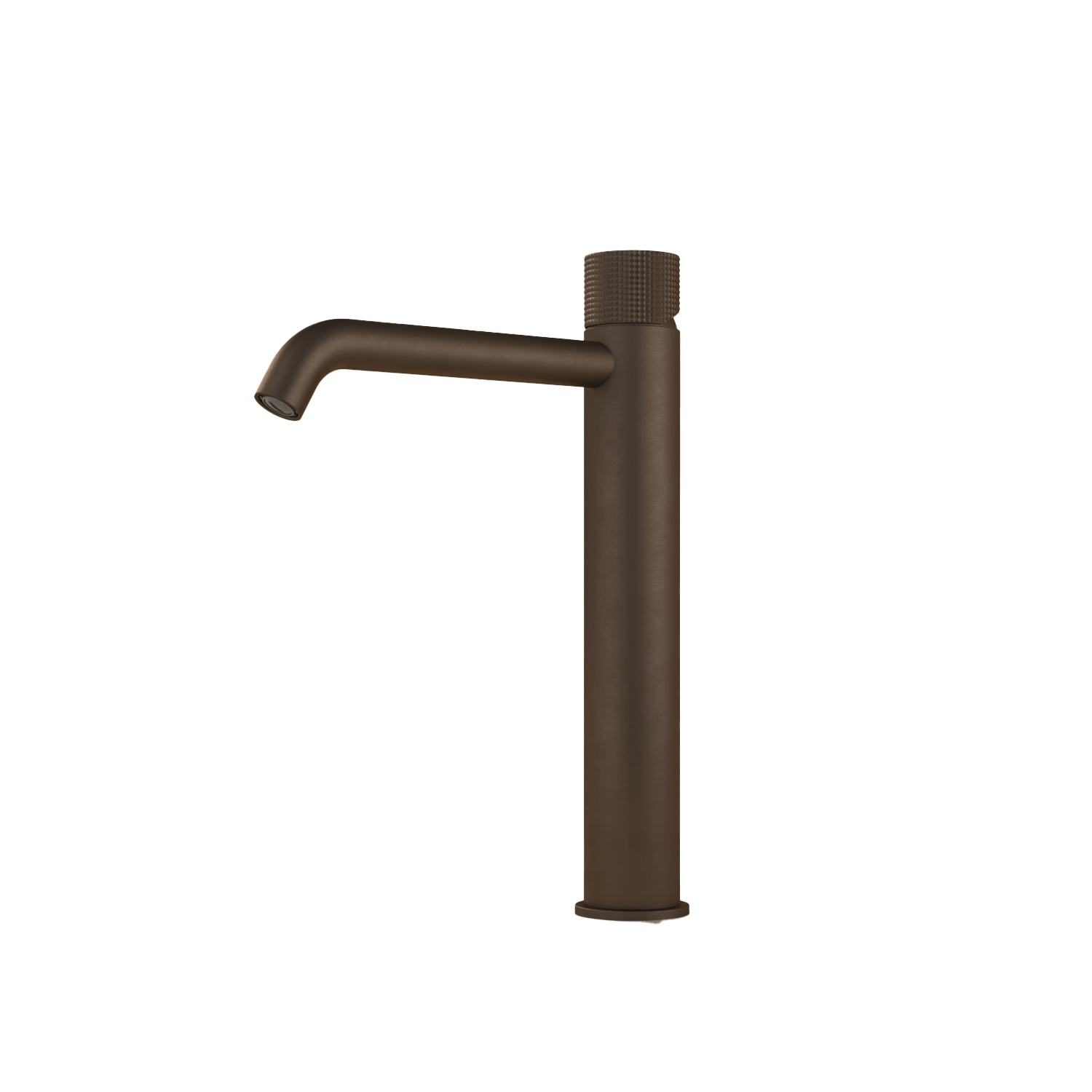 Wastafelmengkraan hoog zonder waste Guy Diamond GY003HD — Tuscan bronze