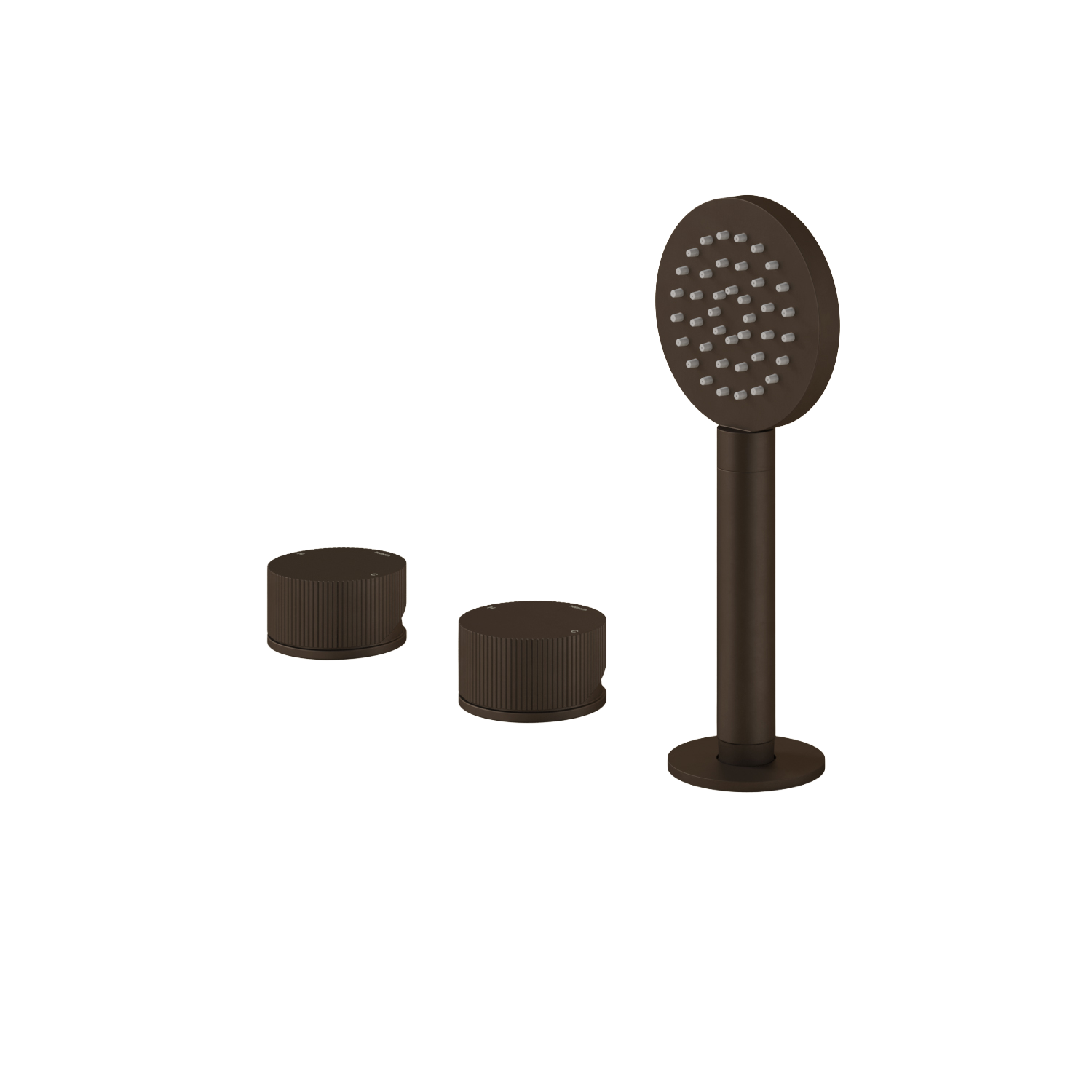 Badrandcombinatie 1-hendel mengkraan zonder uitloop Guy Row GY075R — Tuscan bronze