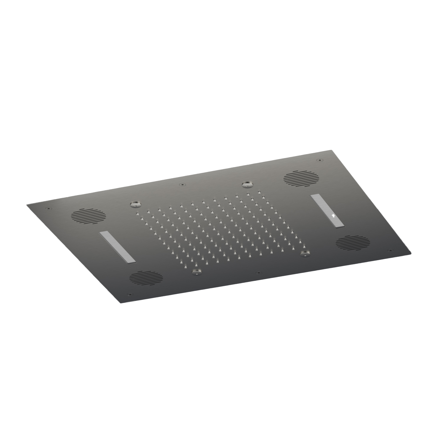 Inbouw hoofddouche rechthoekig 48 x 63 cm 3 functies Mate M192 — Chroom