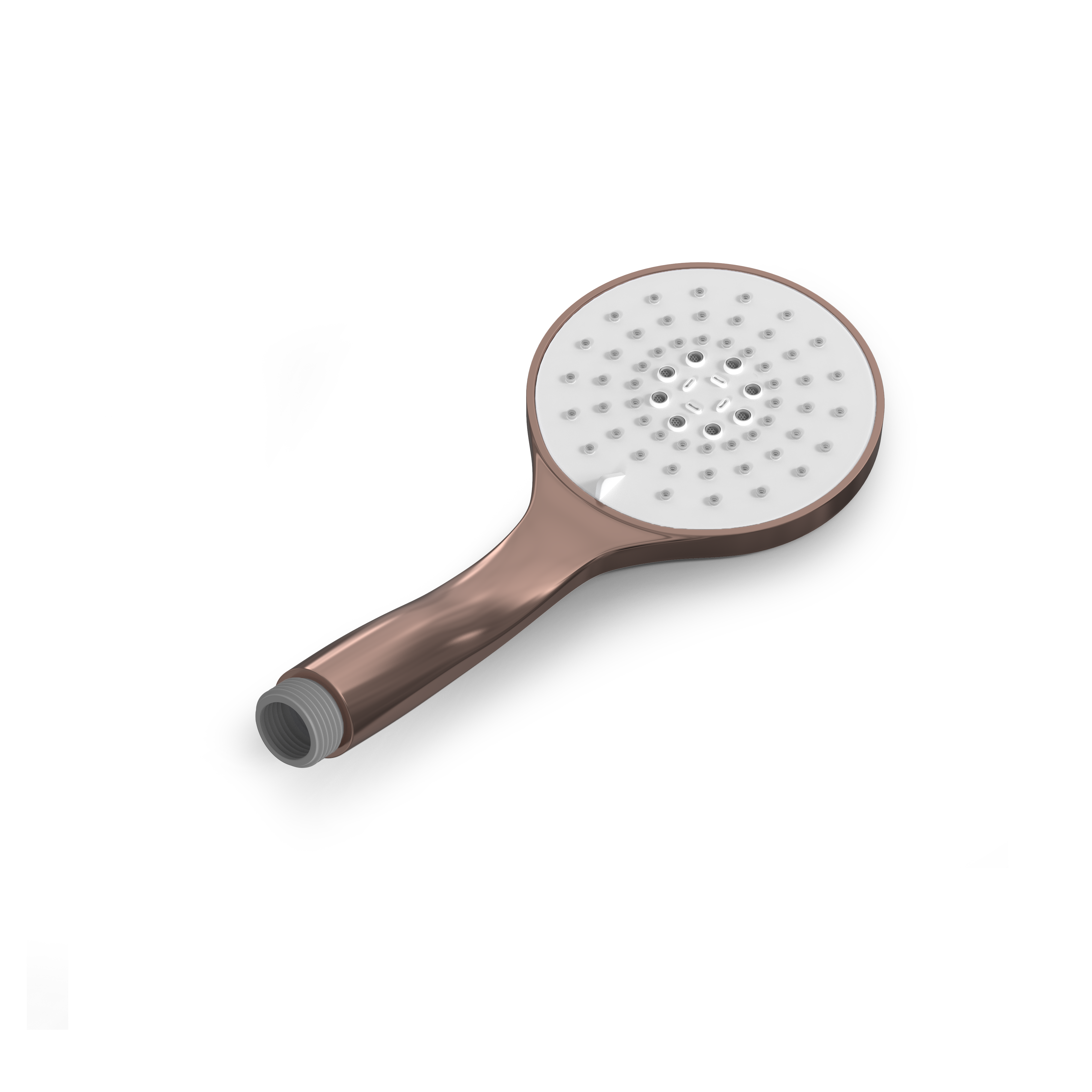 3-standen handdouche Ø13 cm Mate M376 — Geborsteld koper PVD