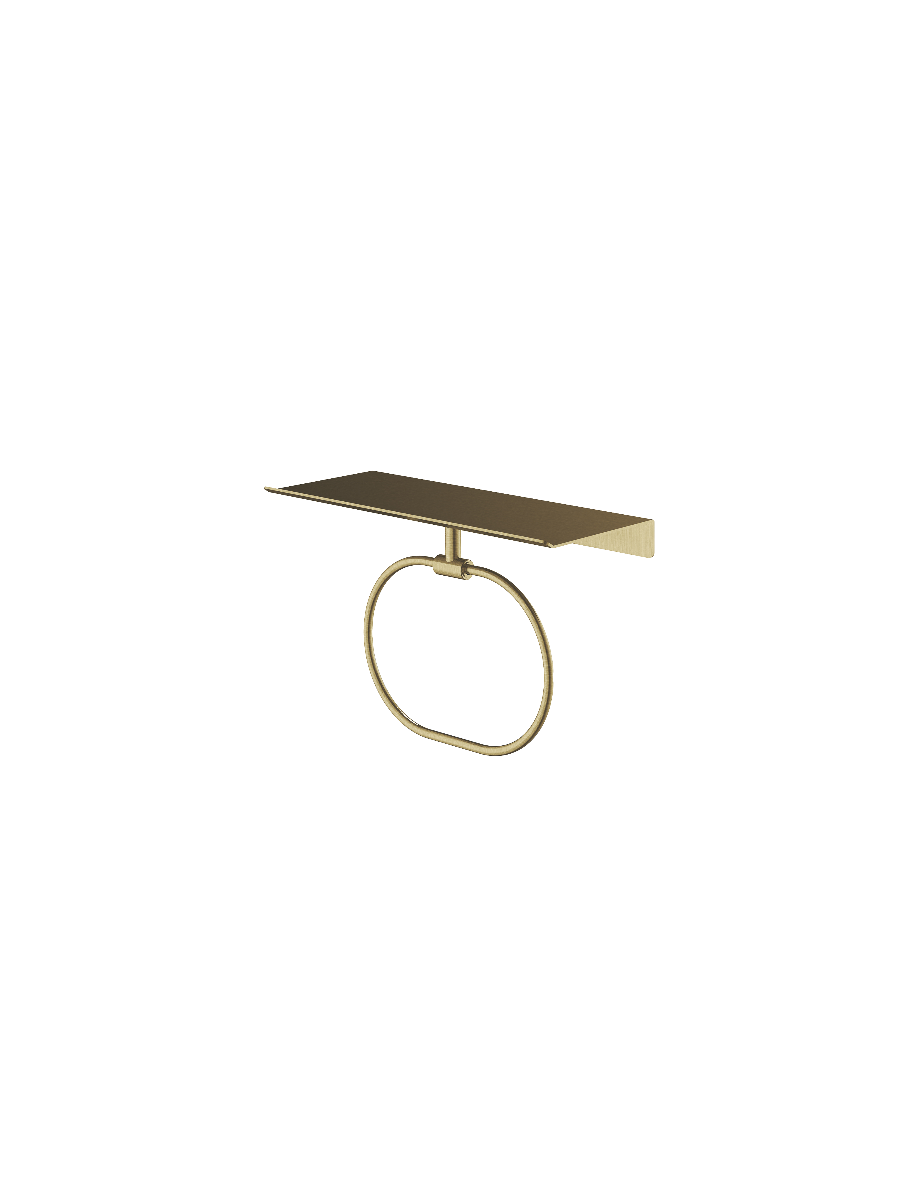 Handdoekring voor Planchet serie &More SHA08 — Geborsteld messing PVD