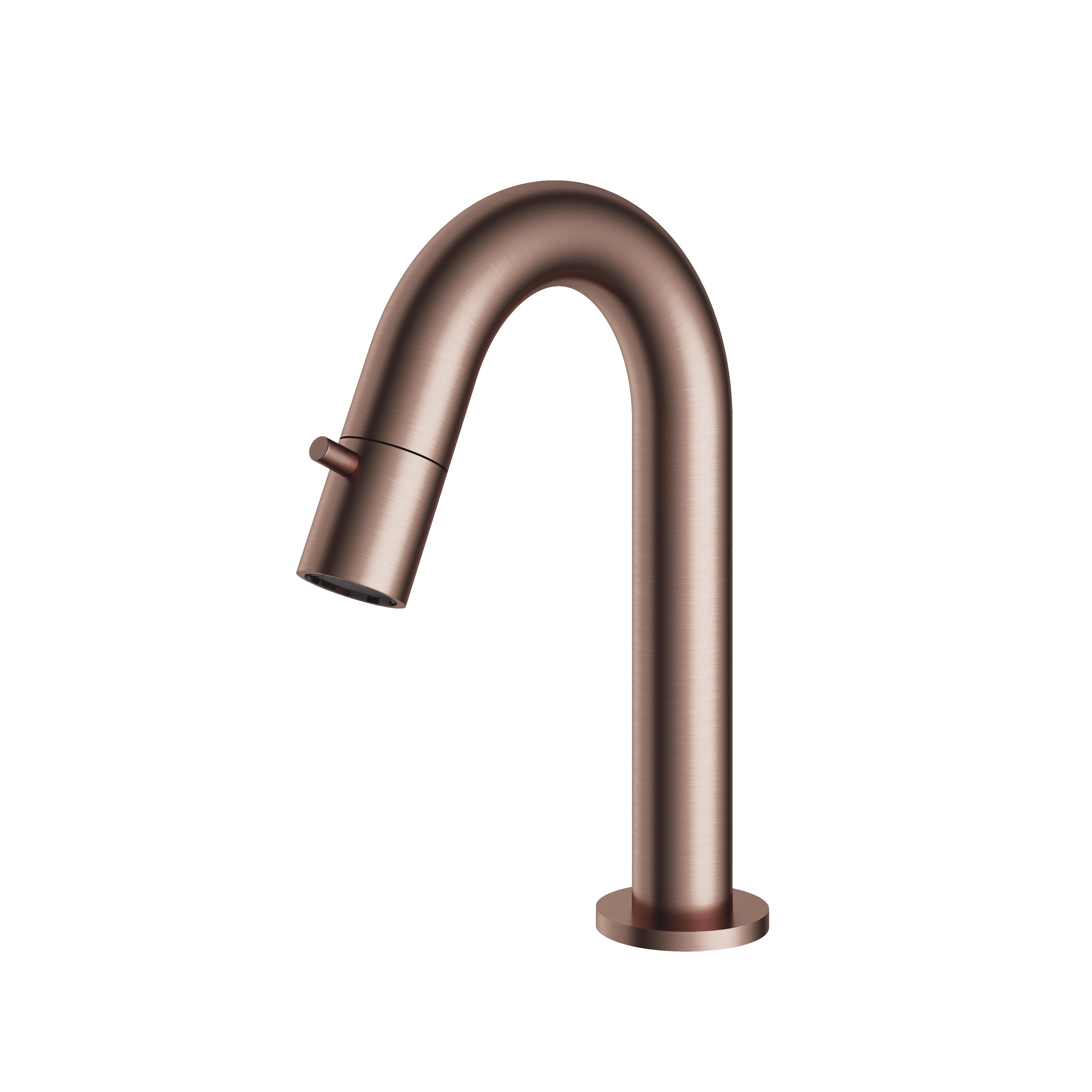 Fonteinkraan Cobber U001 — Geborsteld koper PVD