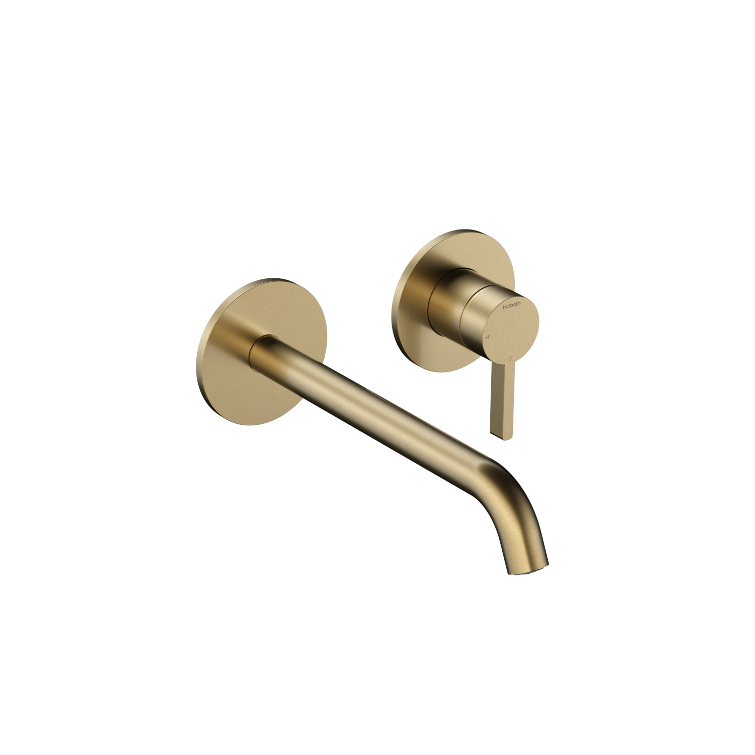 Wastafelmengkraan Ace AC105EXT — Geborsteld messing PVD