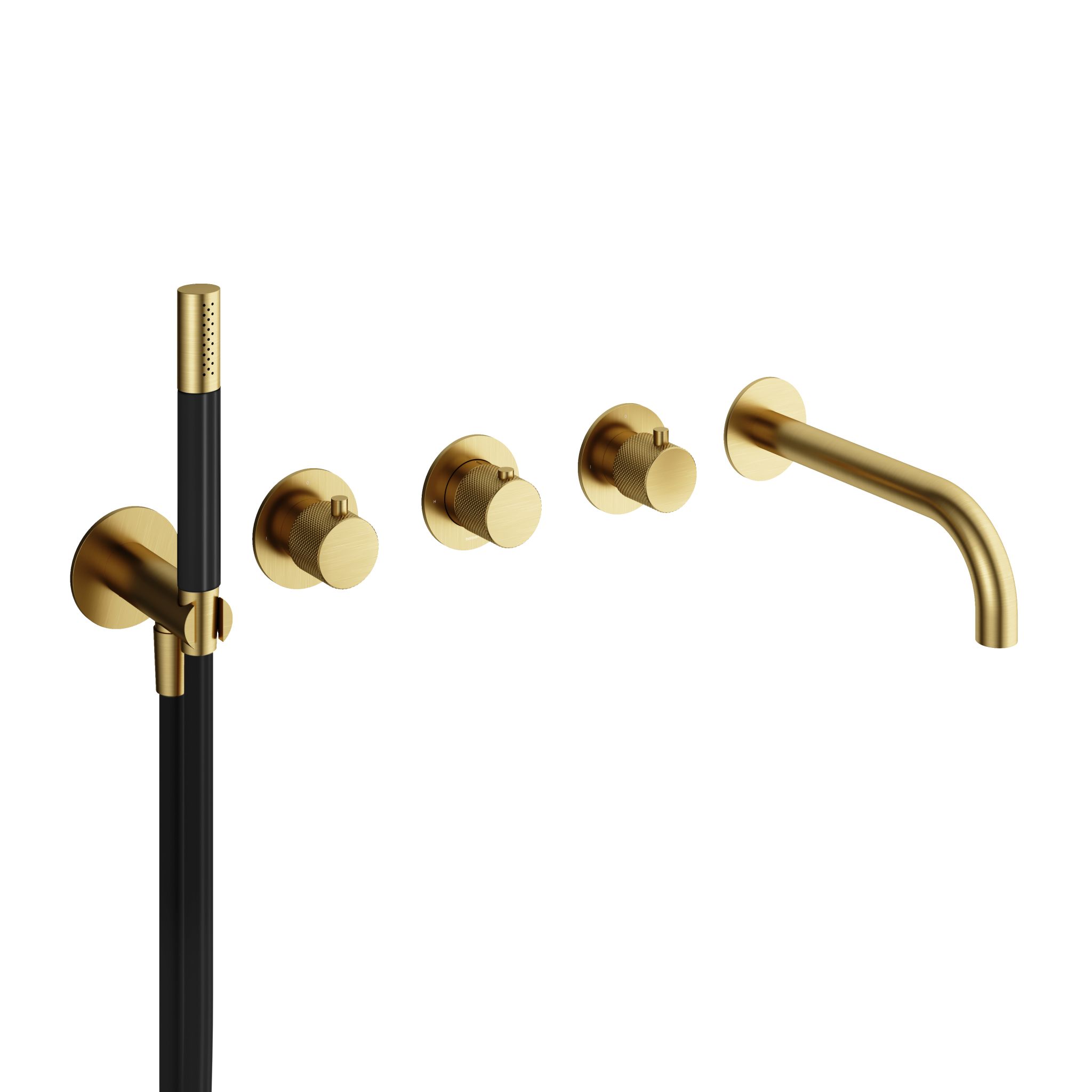 Handdouche Cobber CX7172EXT — Geborsteld messing PVD
