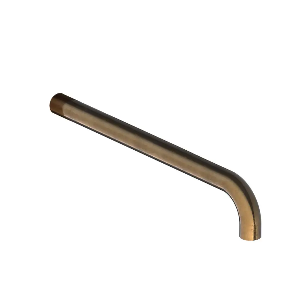 Wanduitloop 25 cm Cobber CB094-25 — Verouderd messing