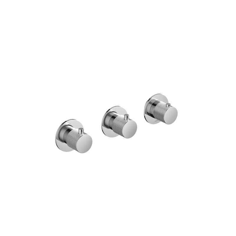 Inbouw douchethermostaat met 2 stopkranen Cobber X CX7067EXT — Chroom