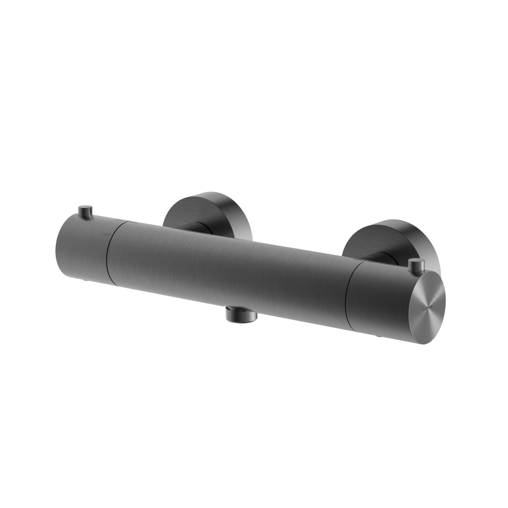 Thermostatische douchemengkraan met 1/2’’doucheslangaansluiting Archie AR088 — Geborsteld gunmetal PVD