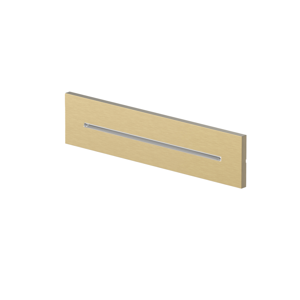Ingebouwde cascade voor douche Mate M162 — Geborsteld messing PVD