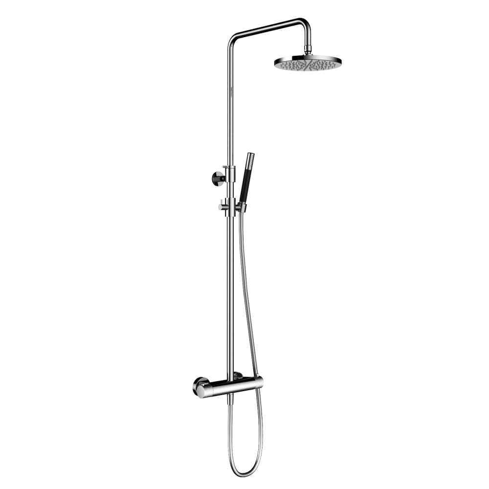 Thermostatische Stortdoucheset opbouw Cobber X SDSX9 (uitvoering 4) — Chroom