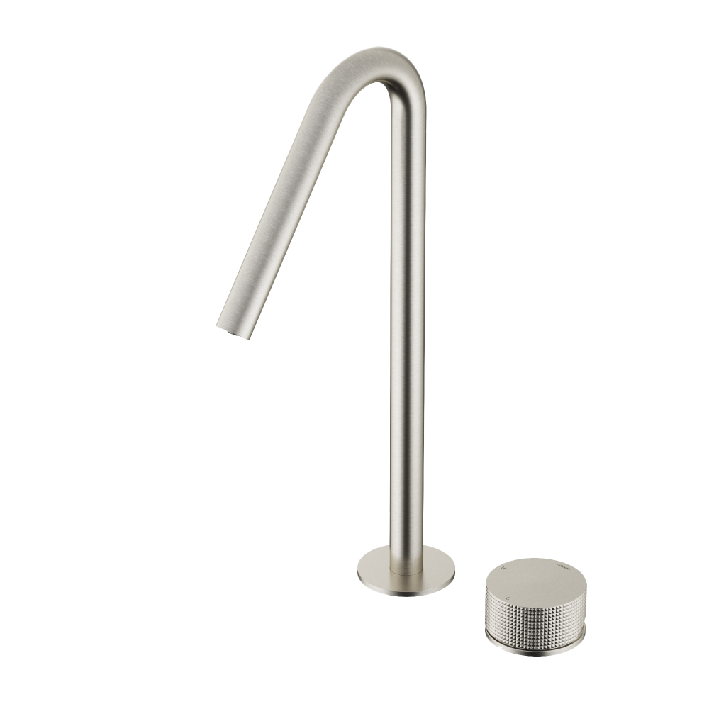 Wastafelmengkraan 2 gats Guy Diamond GY023HD — Geborsteld nikkel