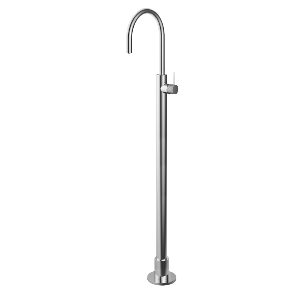 Wastafelmengkraan vloermontage zonder waste Cobber X CX078W — Chroom