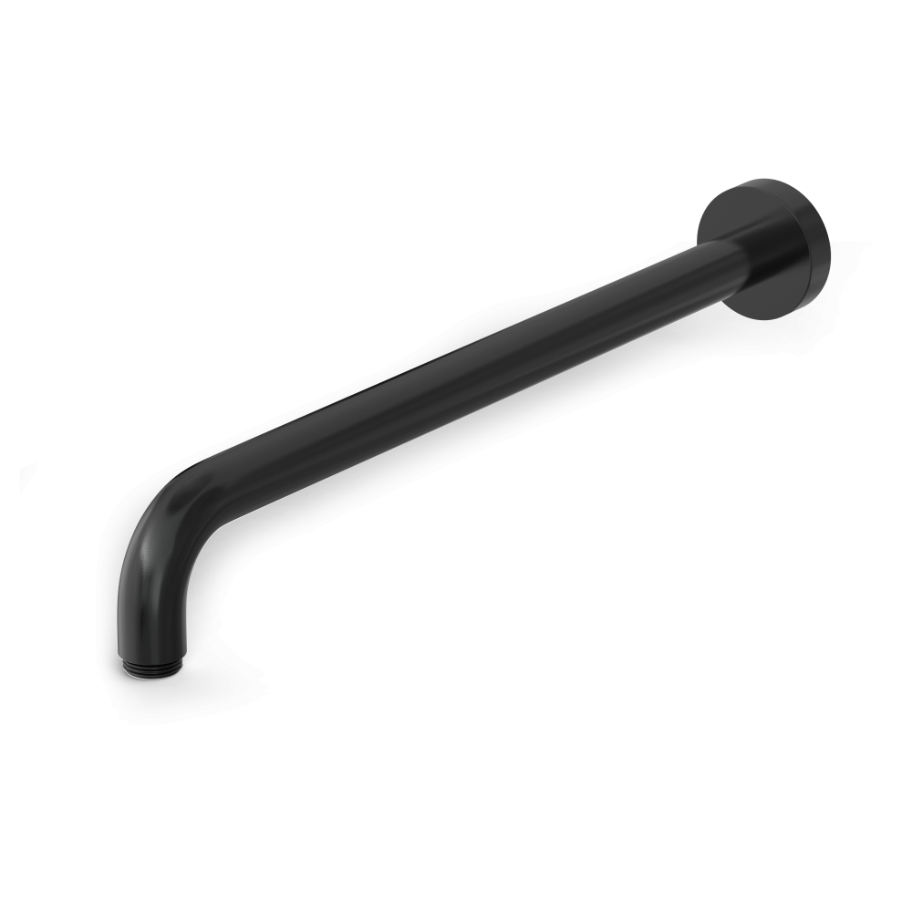 Wandarm rond 40 cm Mate M450-40 — Geborsteld zwart PVD