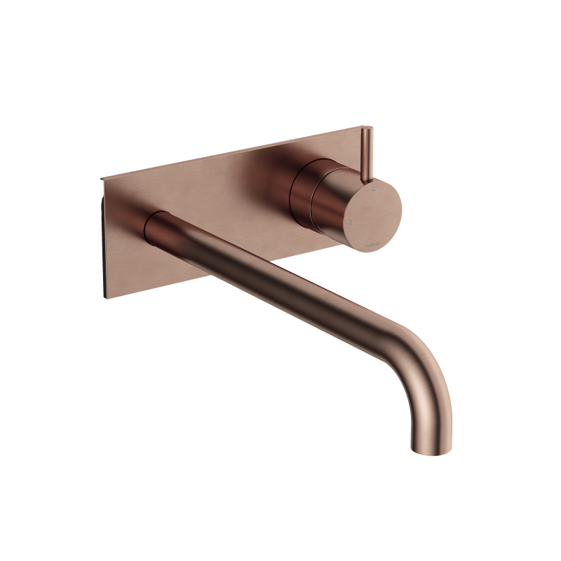 Inbouw wastafelmengkraan Cobber CB106EXT25 — Geborsteld koper PVD