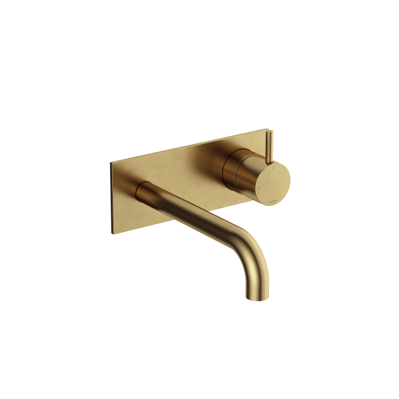 Inbouw wastafelmengkraan Cobber CB106EXT18 — Geborsteld messing