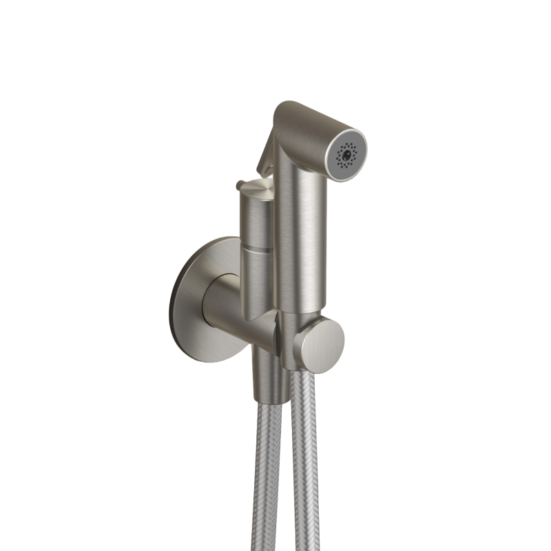 Bidetmengkraan met knijp handdouche Mate KHDS5EXT — RVS 316