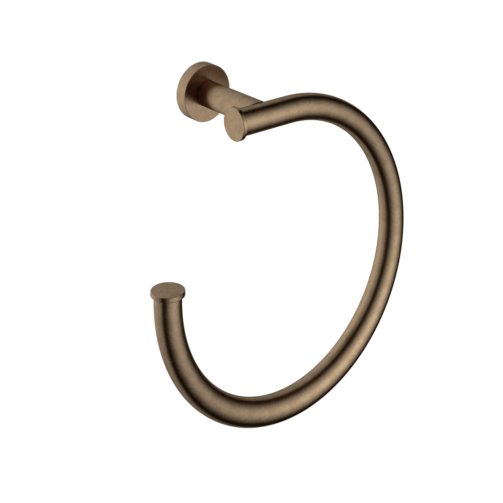 Handdoekring &More BAA08 — Verouderd messing
