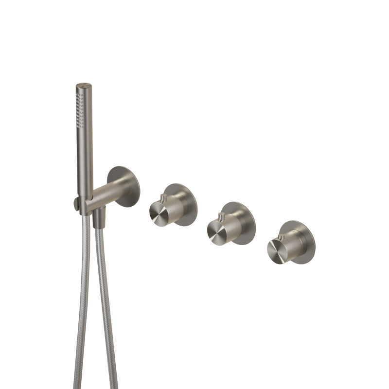 Inbouw bad/douche thermostaat 2 stopkranen zonder uitloop Archie AR7171EXT — RVS 316