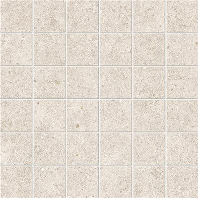 Boost Stone White Matt 4,8x4,8 30x30 Mosaico