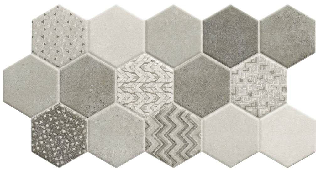 Habitat Hex Ice 26,5x51