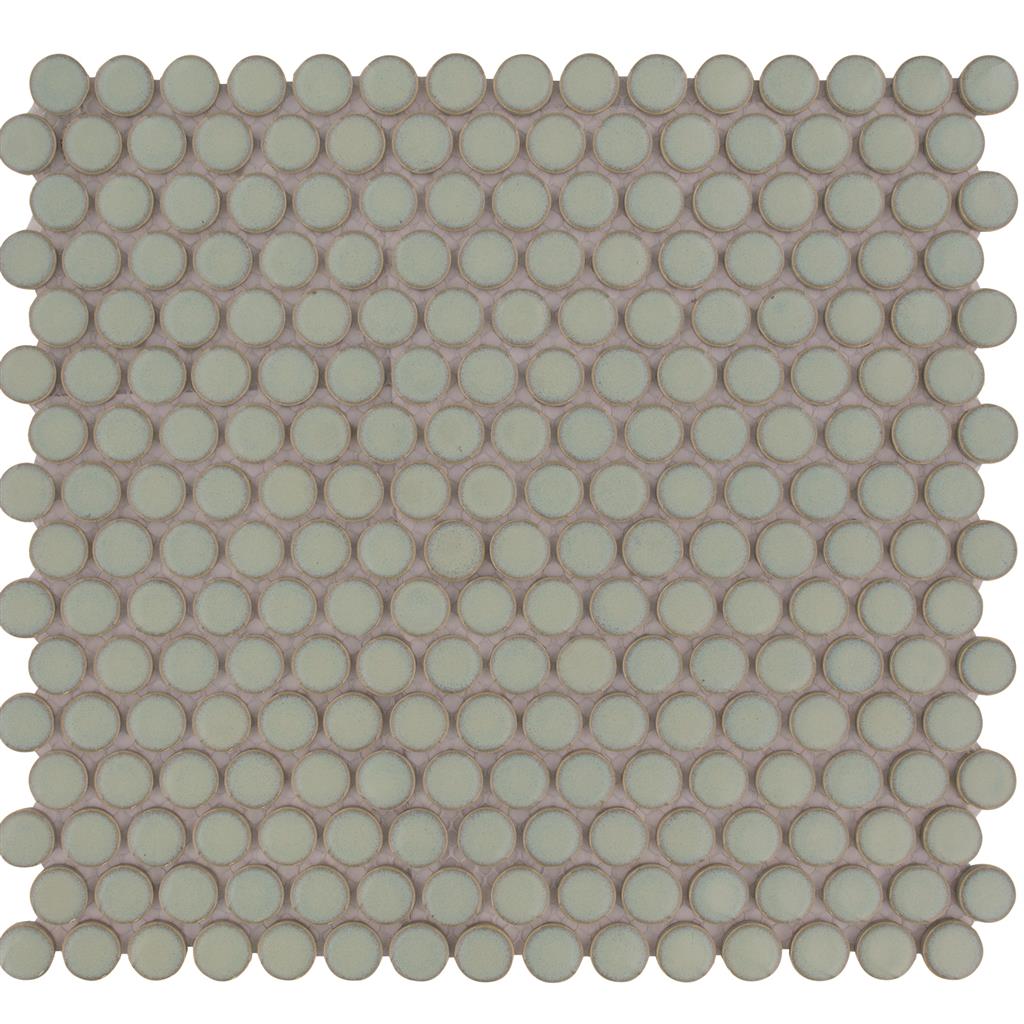 Venice – Pennyround VKN500 Light Green Glossy 1,9x1,9 31,5x29,4 Round