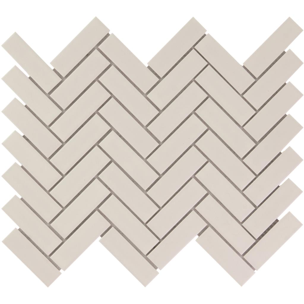 Paris PAHM140 White mat 2,3x7,3 24,7x31,8 Herringbone