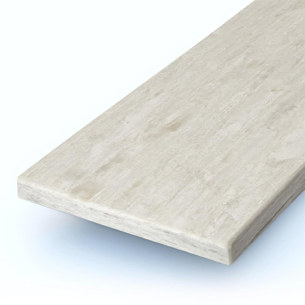 Composiet Quartz Ivory Geborsteld 88x19,5x2