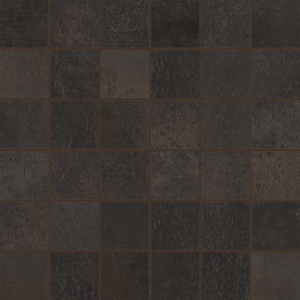 Le Garage Charcoal Matt 4,7x4,7 30x30 Mosaico