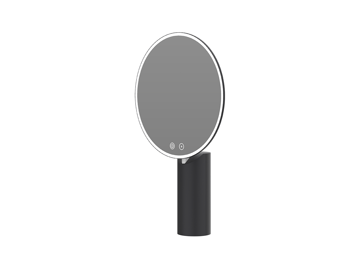Make-up spiegel – Mat zwart