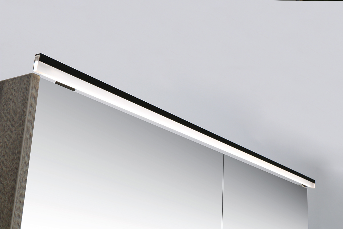LED line – Opbouw verlichtingsbalk – Mat zwart