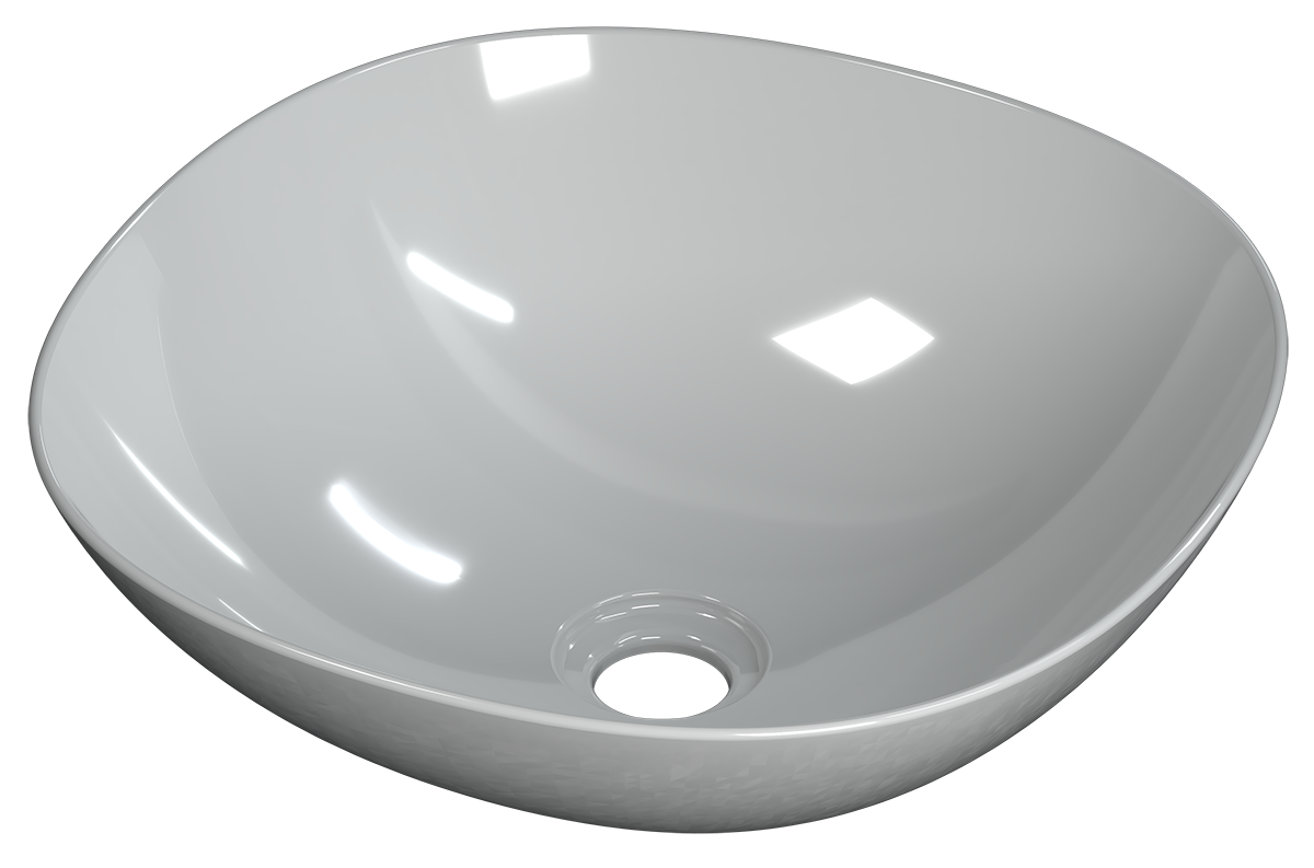 Topdeck – Tekno – Porselein – Glans wit