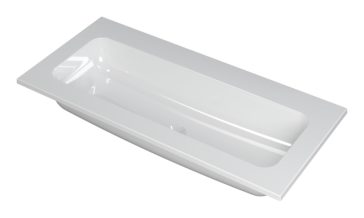 Faktor 45 – Polystone – Glans wit – Centraal
