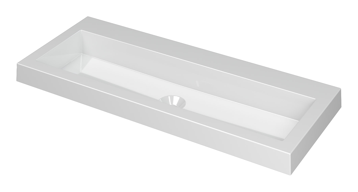 Dock 40 – Polystone – Glans wit