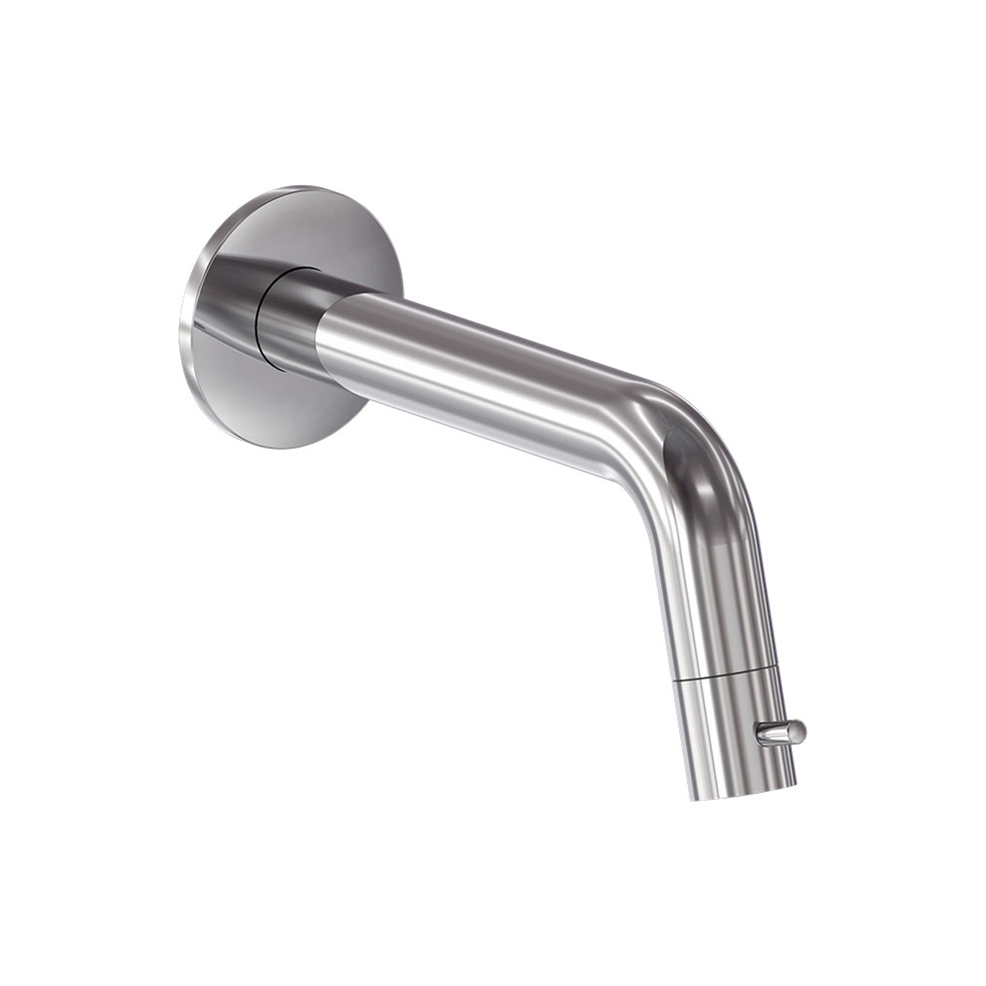 Fonteinkraan wandmodel inkortbaar, 1/2" aansluiting - Chroom