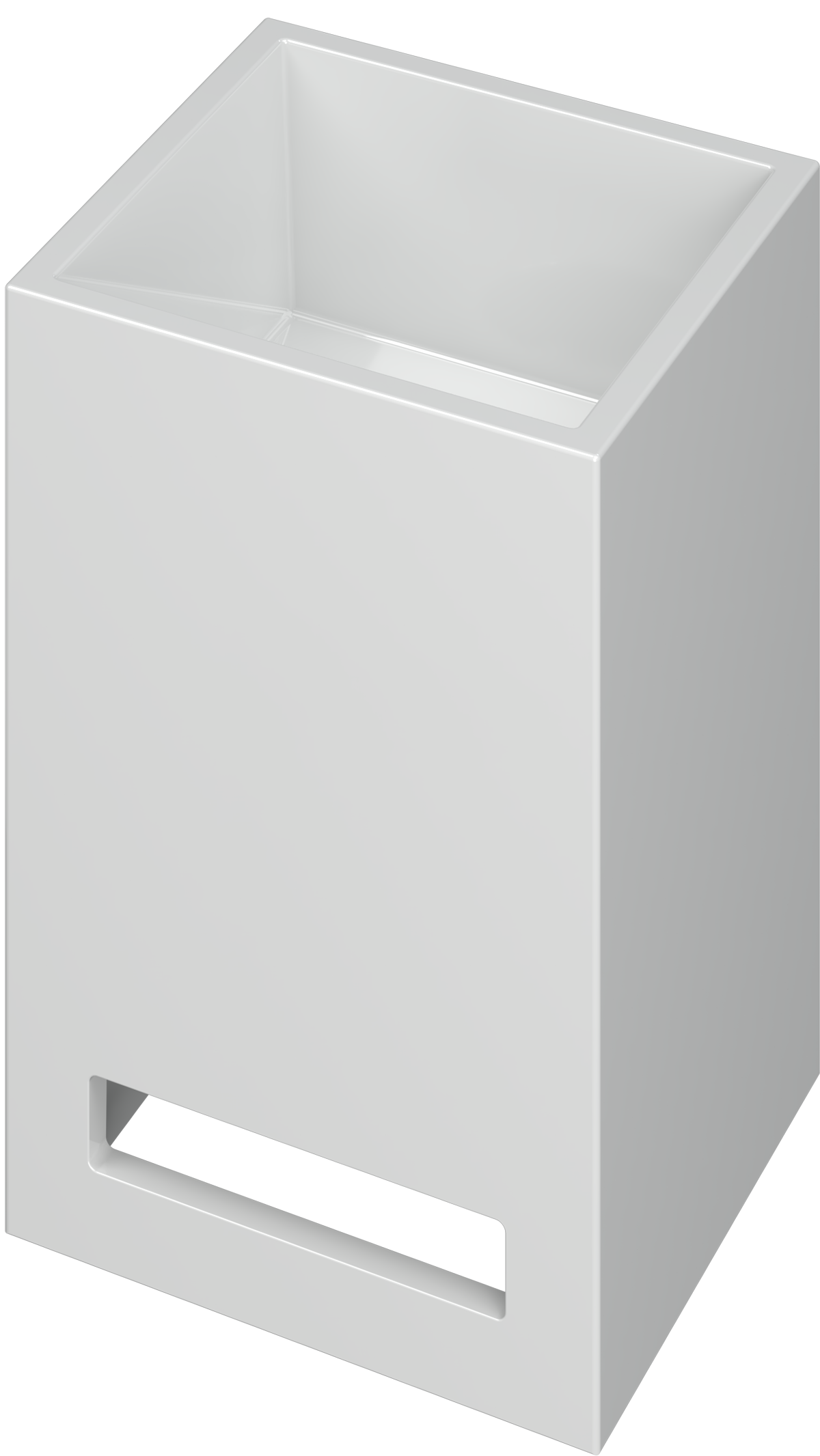 Skyscraper – Polystone – Glans wit