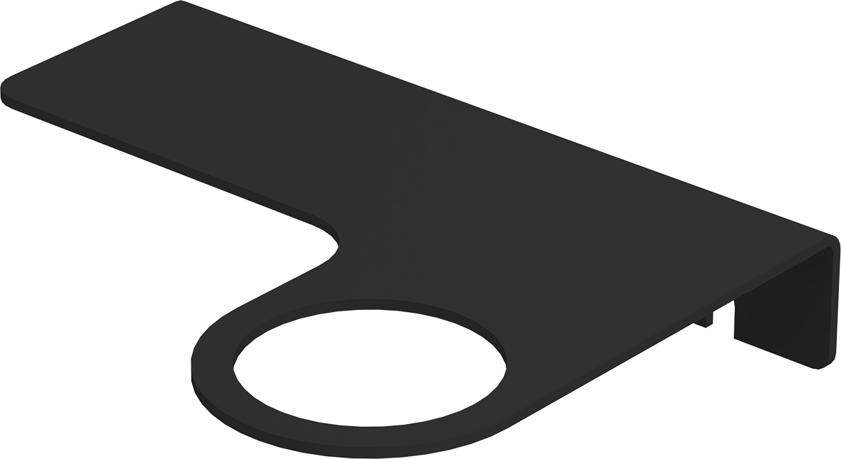 Mono – Staal – Mat zwart – maat S
