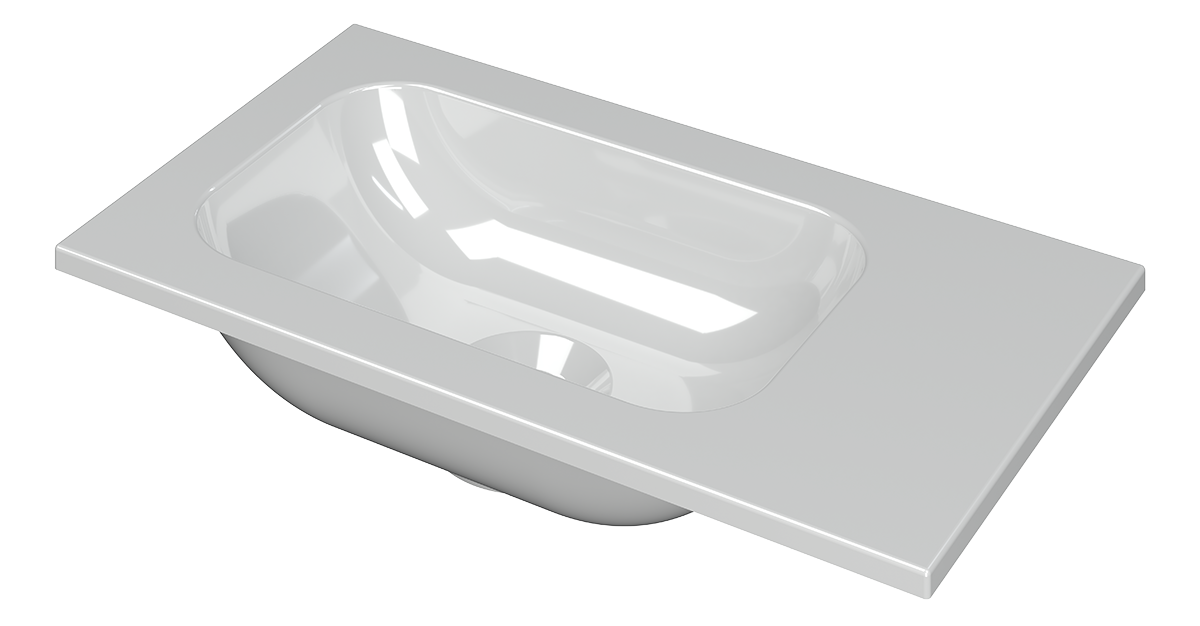 Enter – Polystone – Glans wit