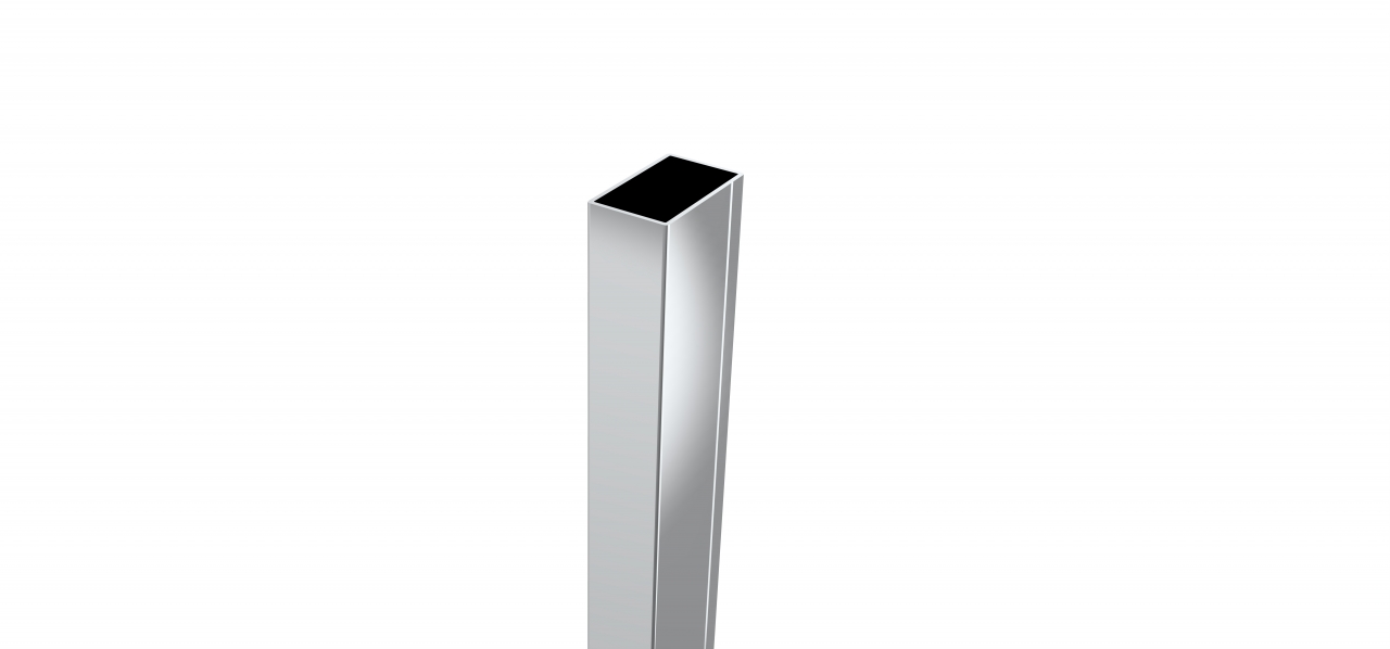 Verbredingsprofiel ST05 20 x 33 mm chroom