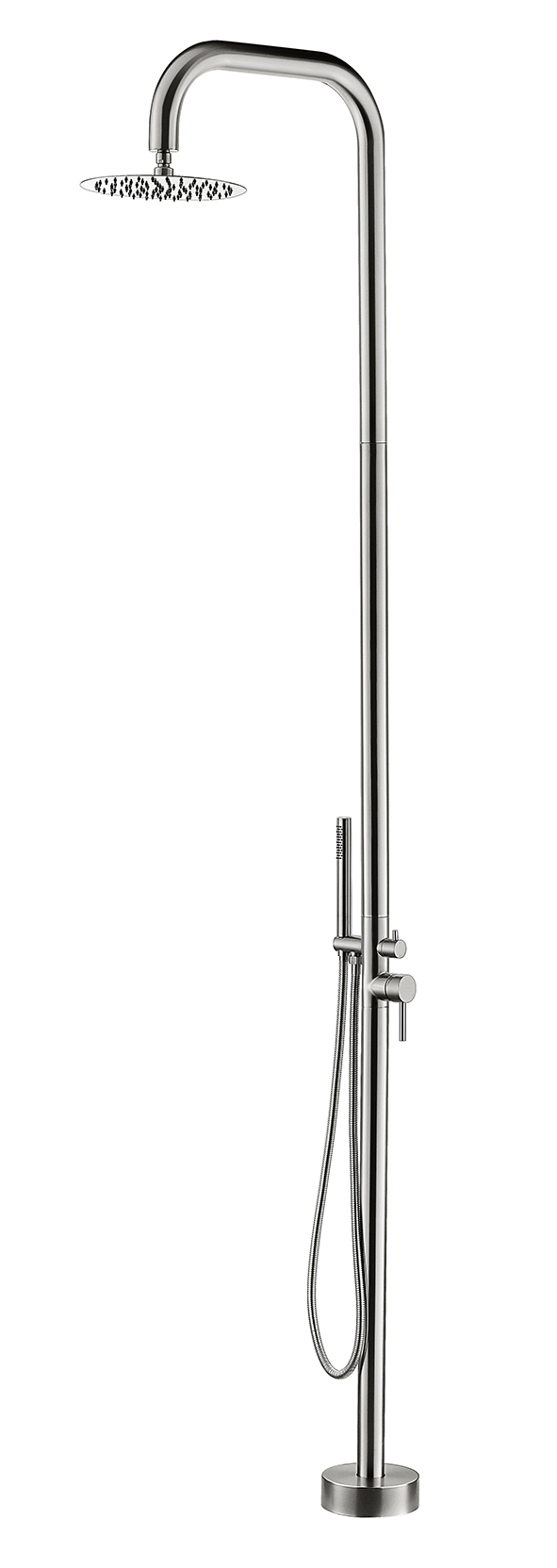 Sole buitendouche met handdouche RVS-304