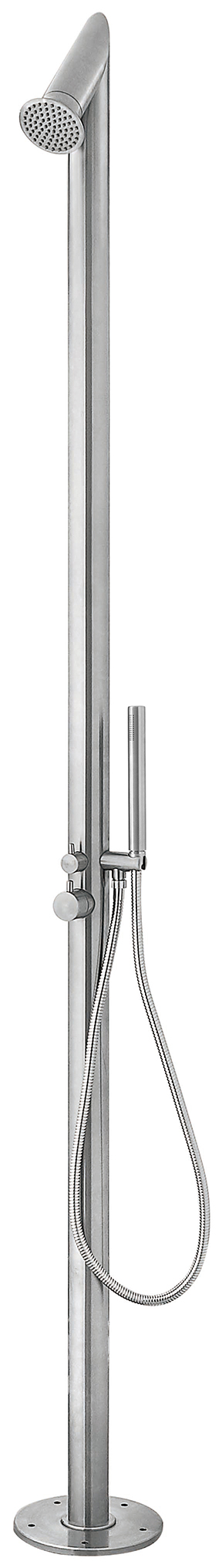 Sunset buitendouche met handdouche RVS-316