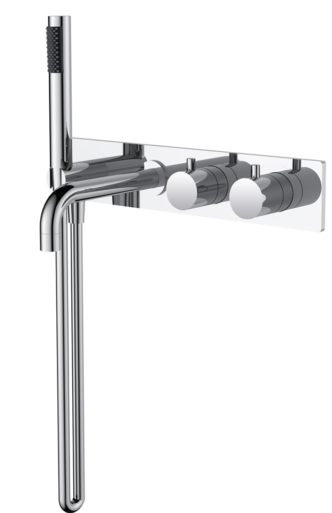 Style badthermostaat muur inbouw