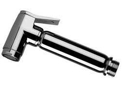 Knijp handdouche 1/2" mess.verchroomd