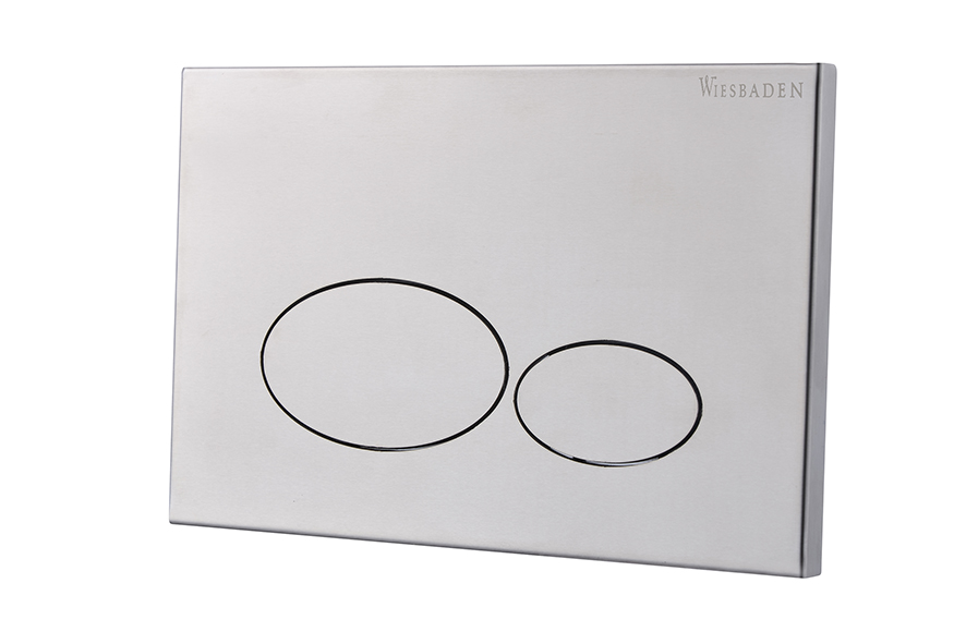 X32 Metal bedieningsplaat voor inbouwreservoir geborsteld