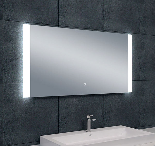 Sunny spiegel met LED, dimbaar en spiegelverwarming