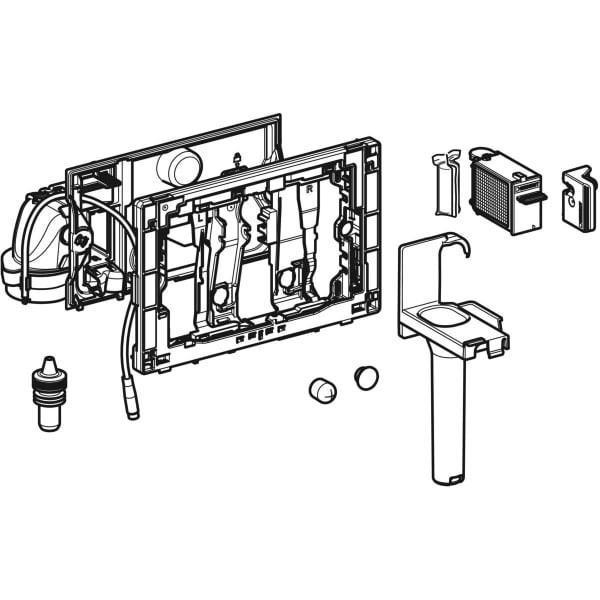 Geberit DuoFresh module Sigma 12cm, automatische activering