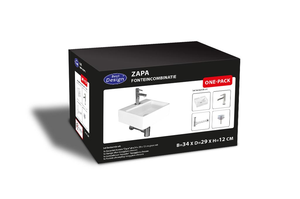 Best-Design "One Pack" fonteincombinatie "Zapa"