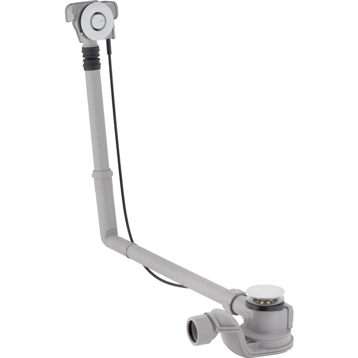 Geberit badafvoer, PushControl, d52, l=50 cm, afbouwset: gl.chr. D40