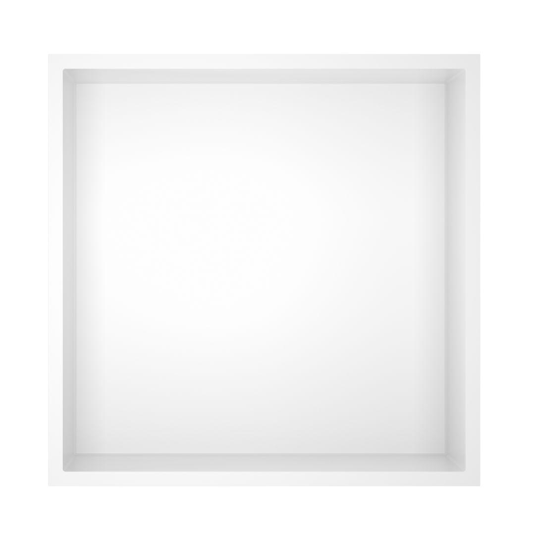 Best-Design White "Kaya" inbouwnis 30,5x30,5x7 cm mat-wit