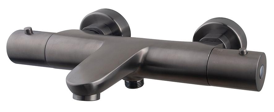 Caral thermostatische badmengkraan, gunmetal PVD