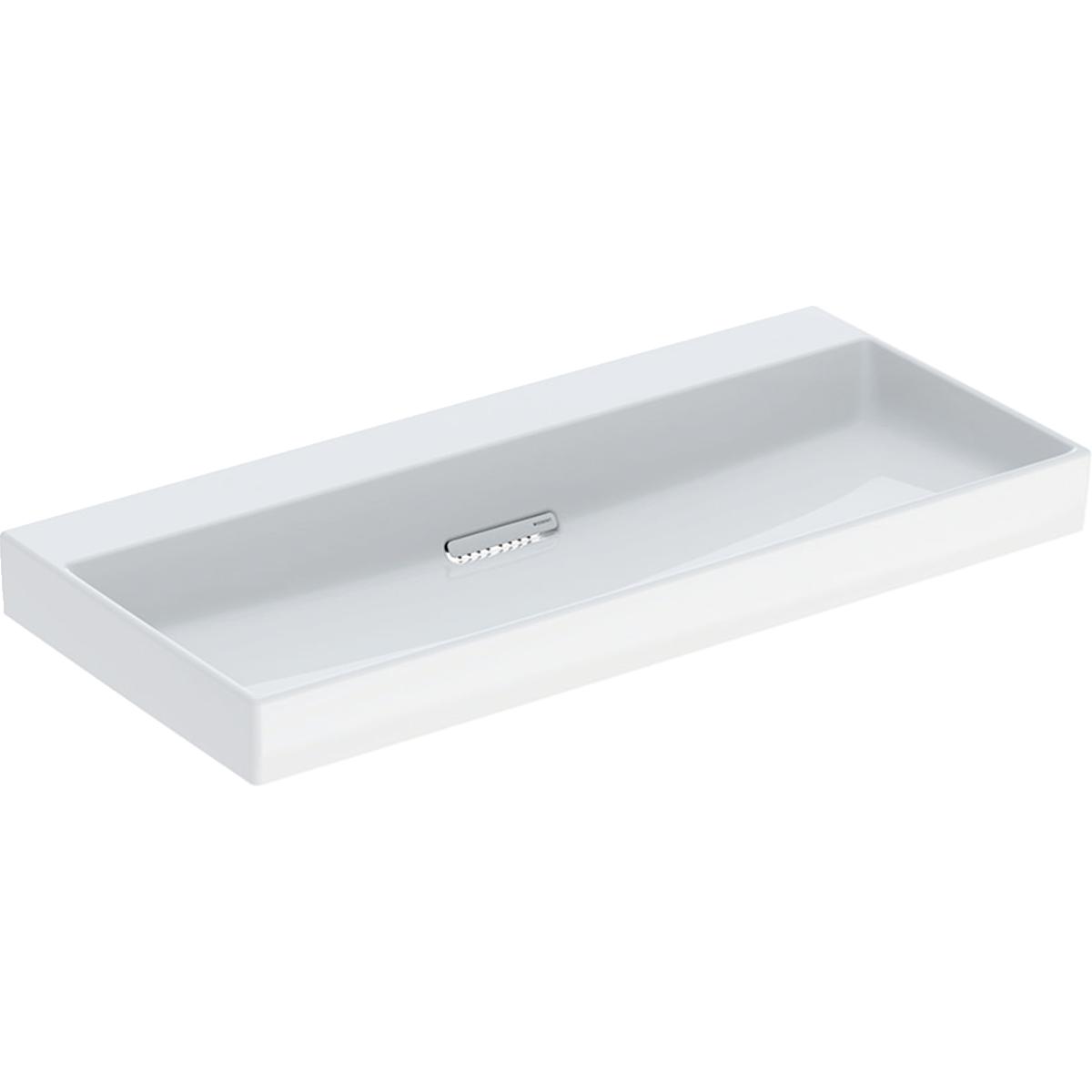 Geberit ONE Wastafel 105 cm zonder kraangat, zonder overloop